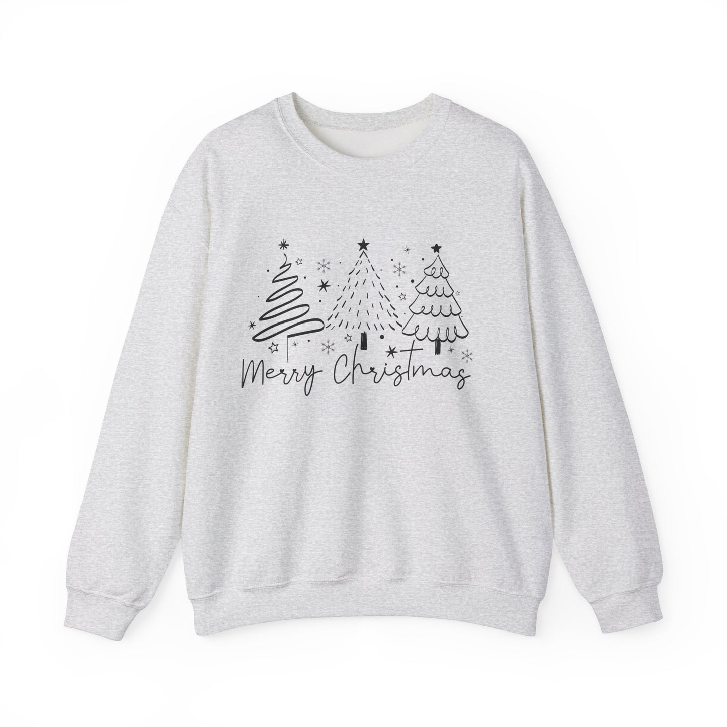 Minimalist Christmas Sweatshirt, Holiday Crewneck Jumper, Xmas Top, Festive Pullover, Winter Apparel