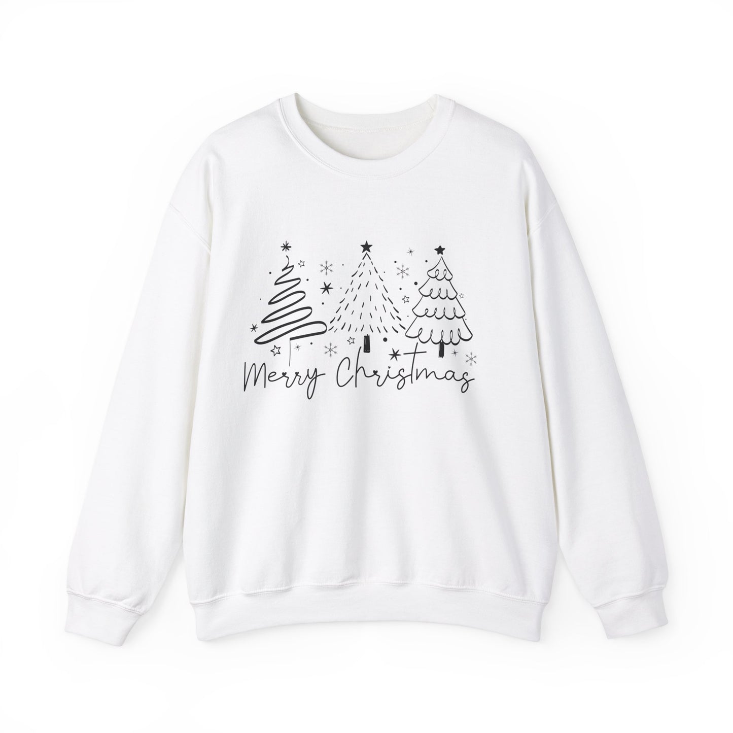 Minimalist Christmas Sweatshirt, Holiday Crewneck Jumper, Xmas Top, Festive Pullover, Winter Apparel