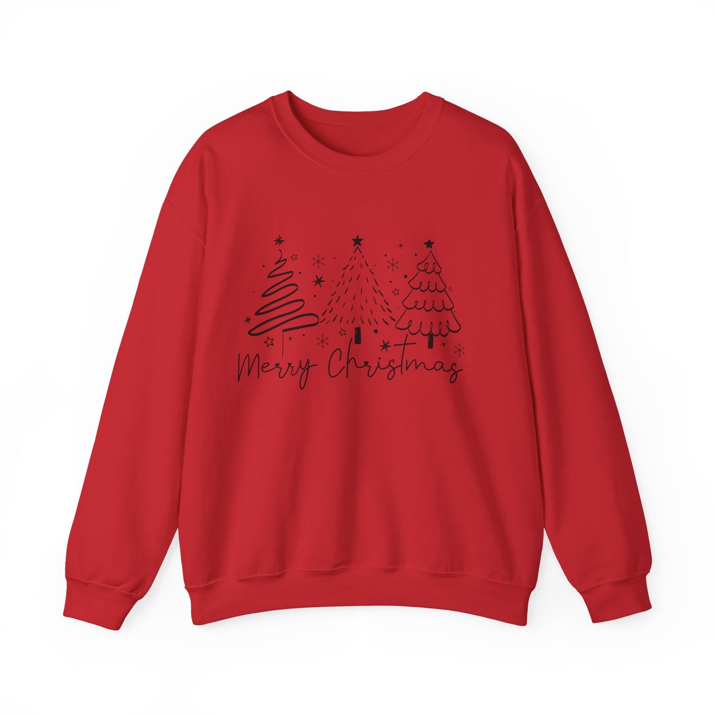 Minimalist Christmas Sweatshirt, Holiday Crewneck Jumper, Xmas Top, Festive Pullover, Winter Apparel